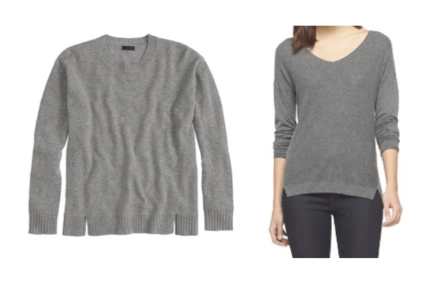 Look for Less: Cashmere Sweater